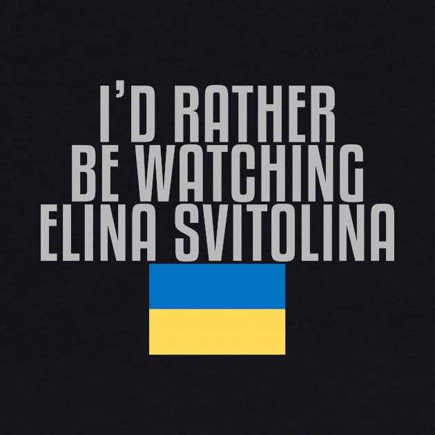 I'd rather be watching Elina Svitolina by mapreduce
